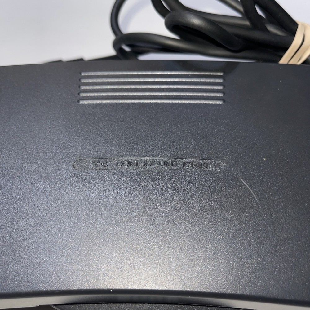 Sony Foot Control Unit FS-80 for Dictation Transcriber Machine UNTESTED!