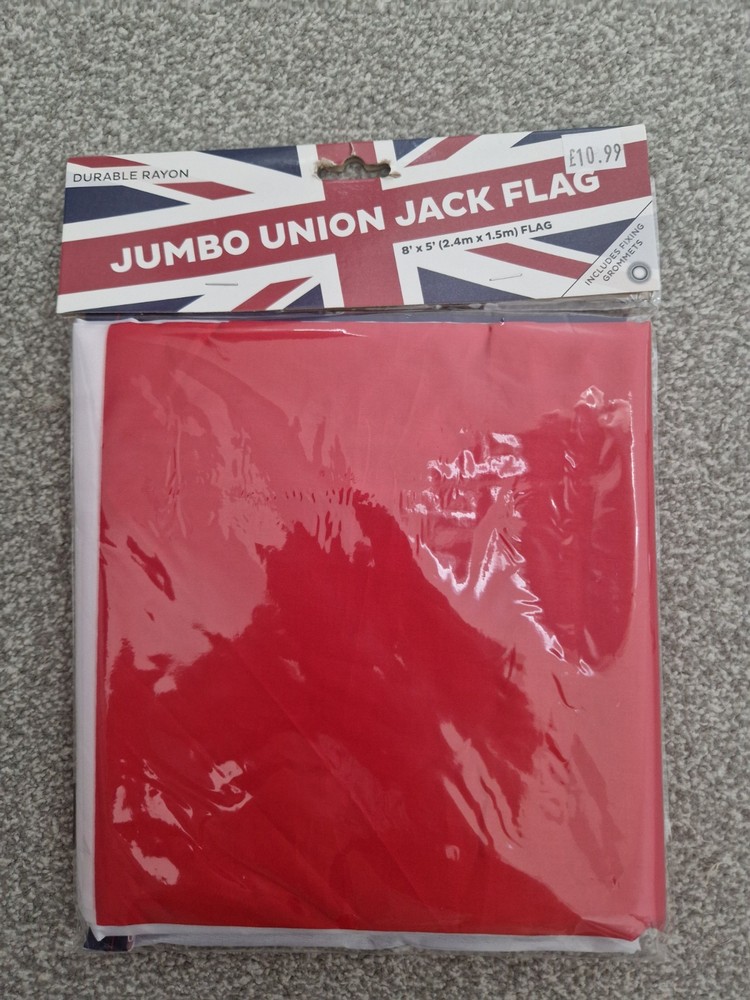 Union Jack Flag 8ft X 5ft  Large