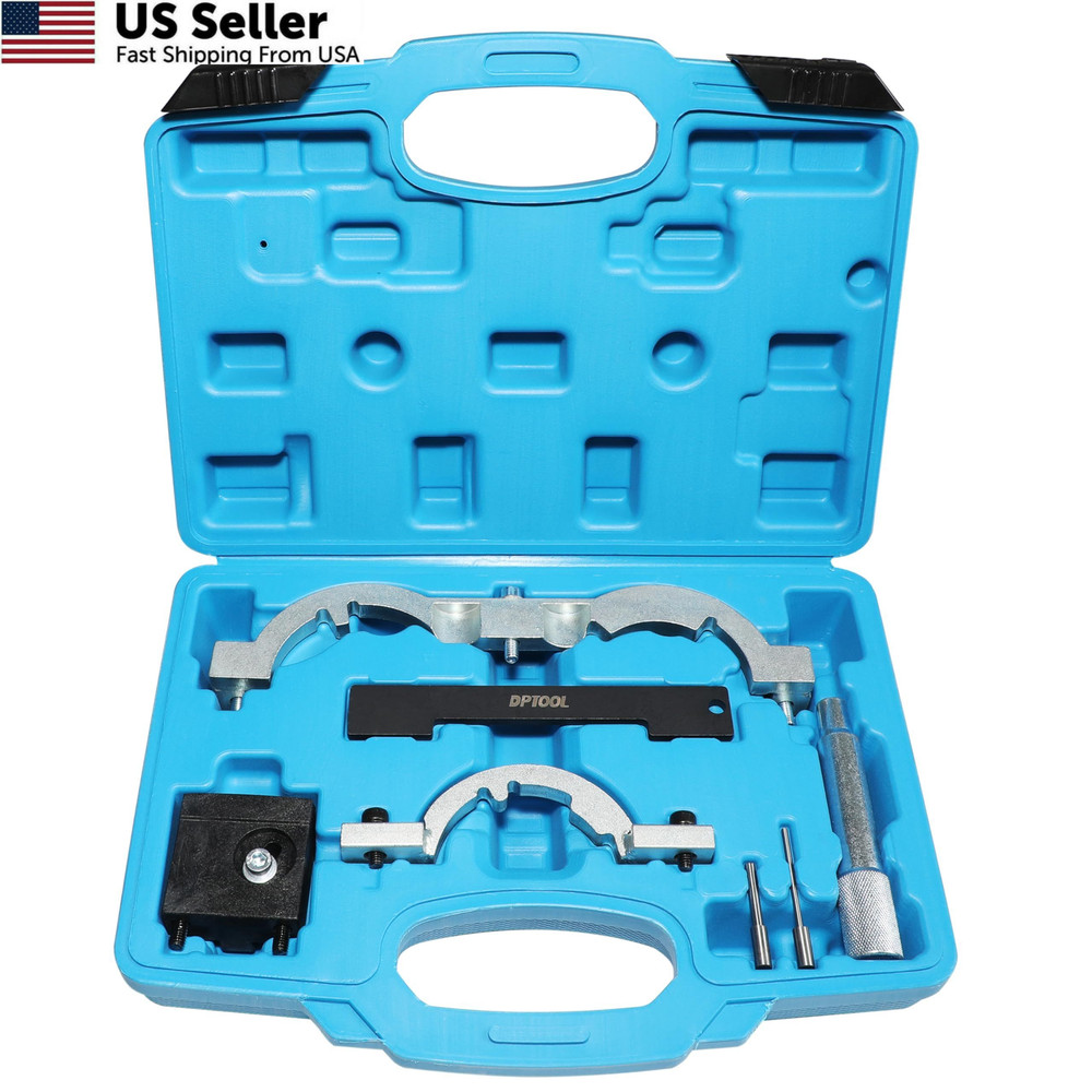 DPTOOL Turbo Engine Timing Tool Kit Compatible with Chevy Black Part Plastic
