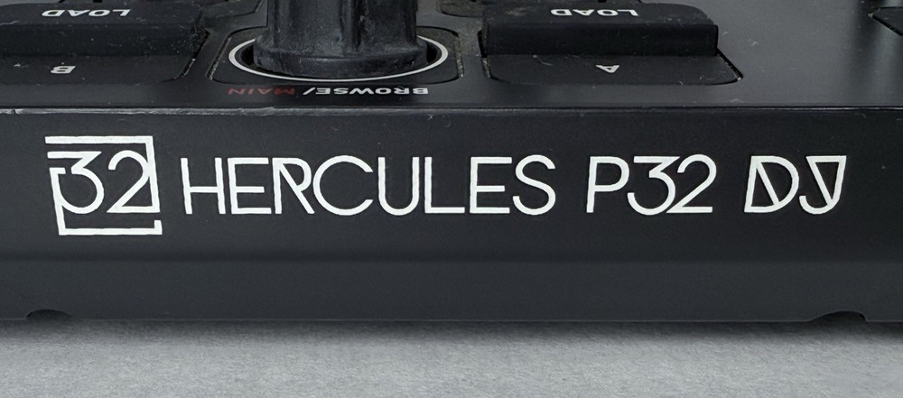 Hercules P32 Advanced DJ Controller with High Performance Pads DJCONTROL-P32