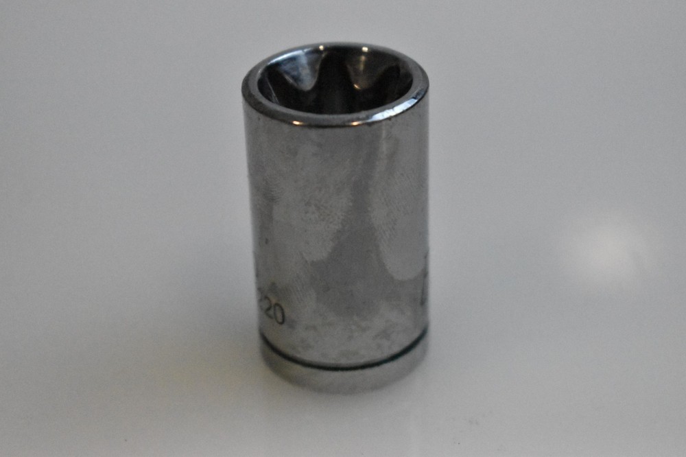 Blue Point Tools BLPTE1220 TORX E20 External Socket 1/2" Drive Chrome