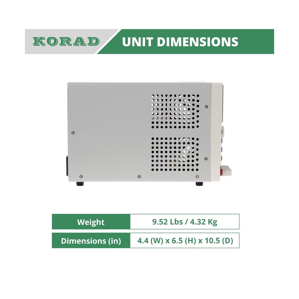 KORAD KA3005D - Precision Variable Adjustable 30V, 5A DC Linear Power Supply ...