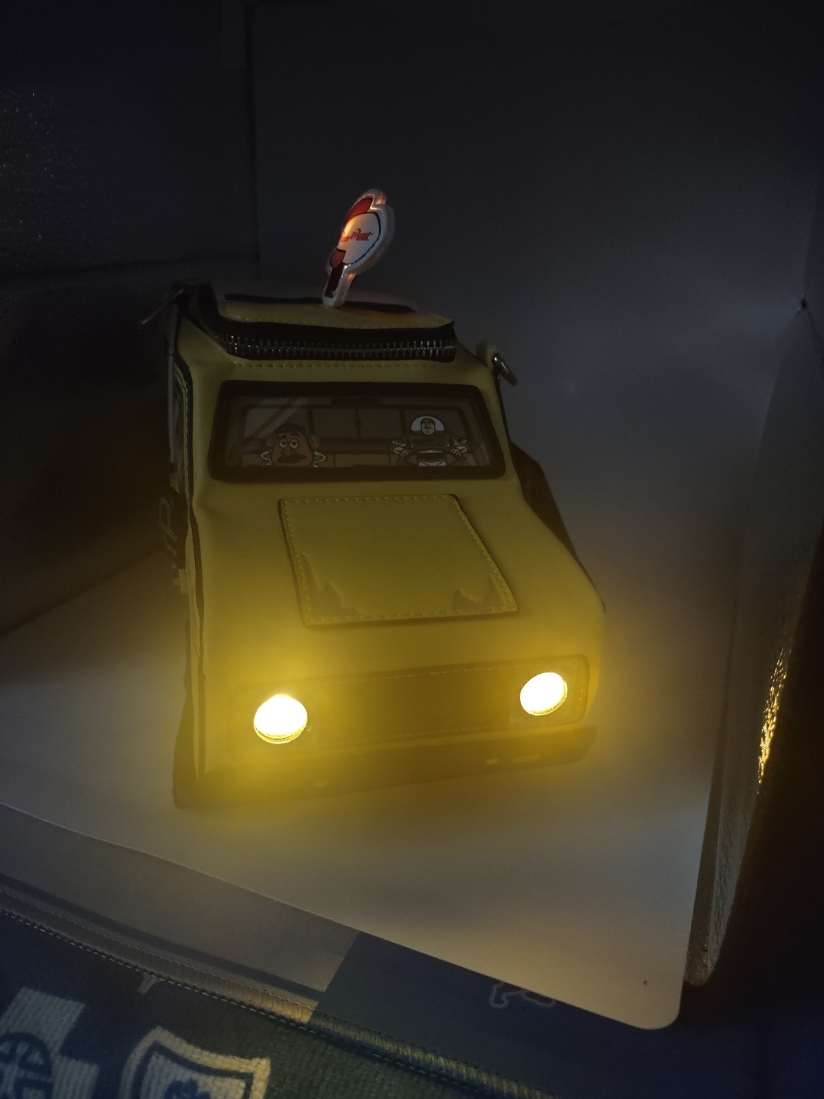 Loungefly Toy Story Pizza Planet Truck Crossbody Light Up 30th Anniversary NEW