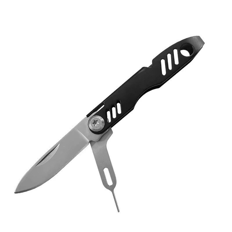 Multi Function Keychain Utility Tool SIM Eject Pin Bottle Opener Portable