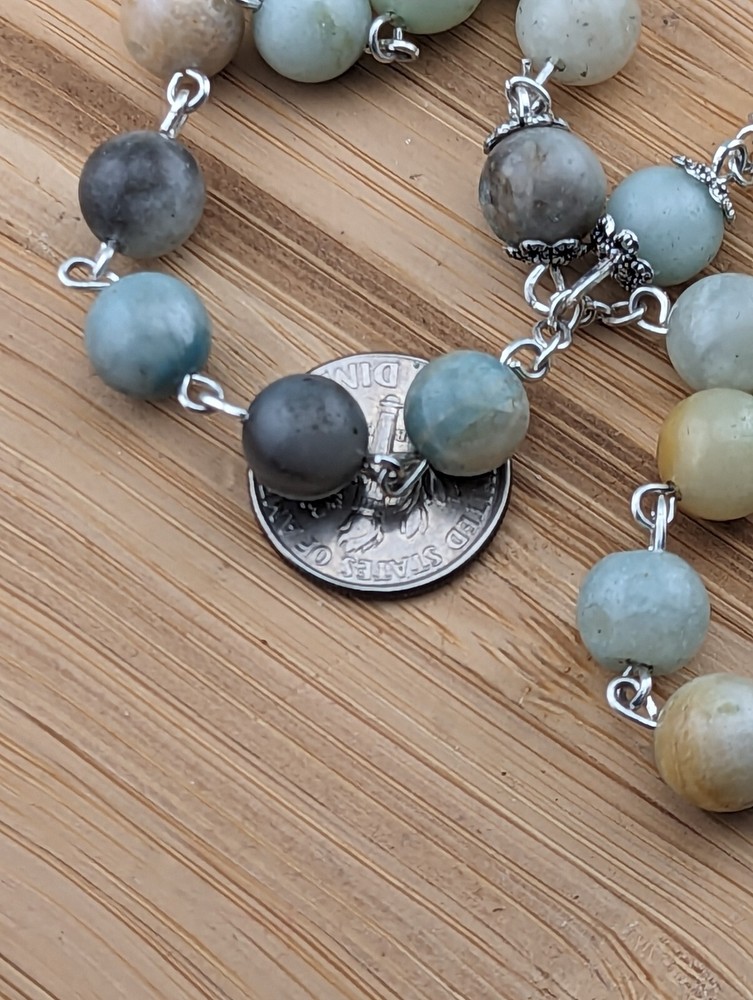 Amazonite Adoration Rosary