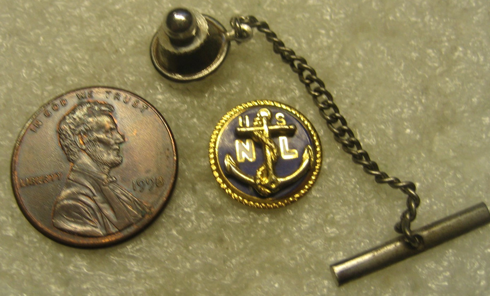 US Naval League lapel Pin