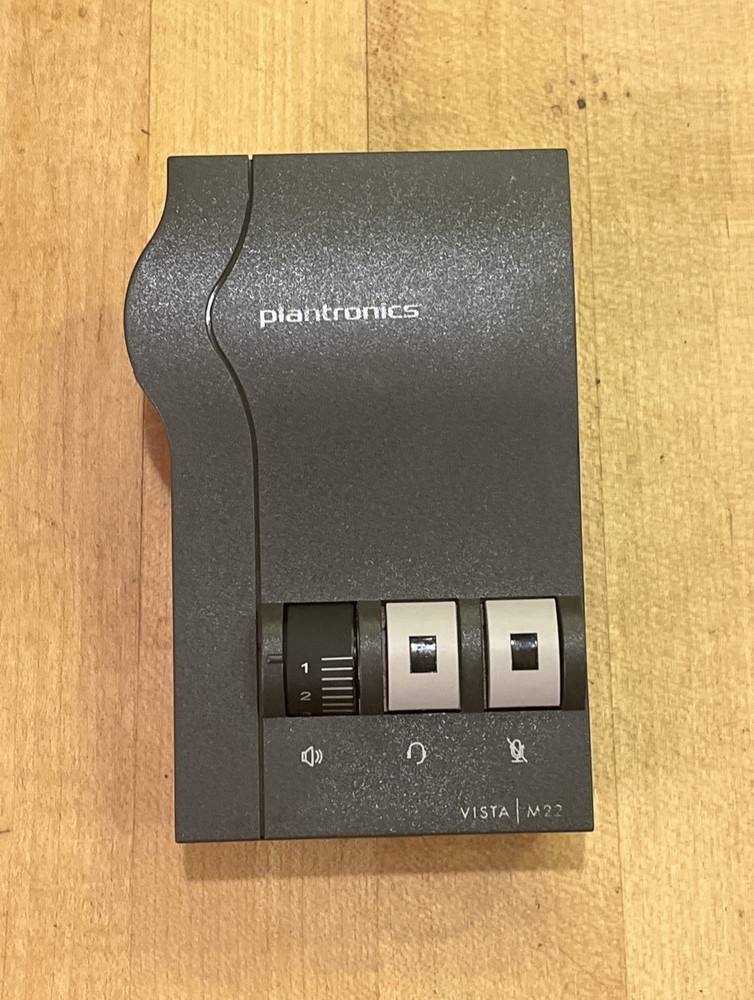 Plantronics Vista M22 Universal Audio Processor Headset Amplifier Tested