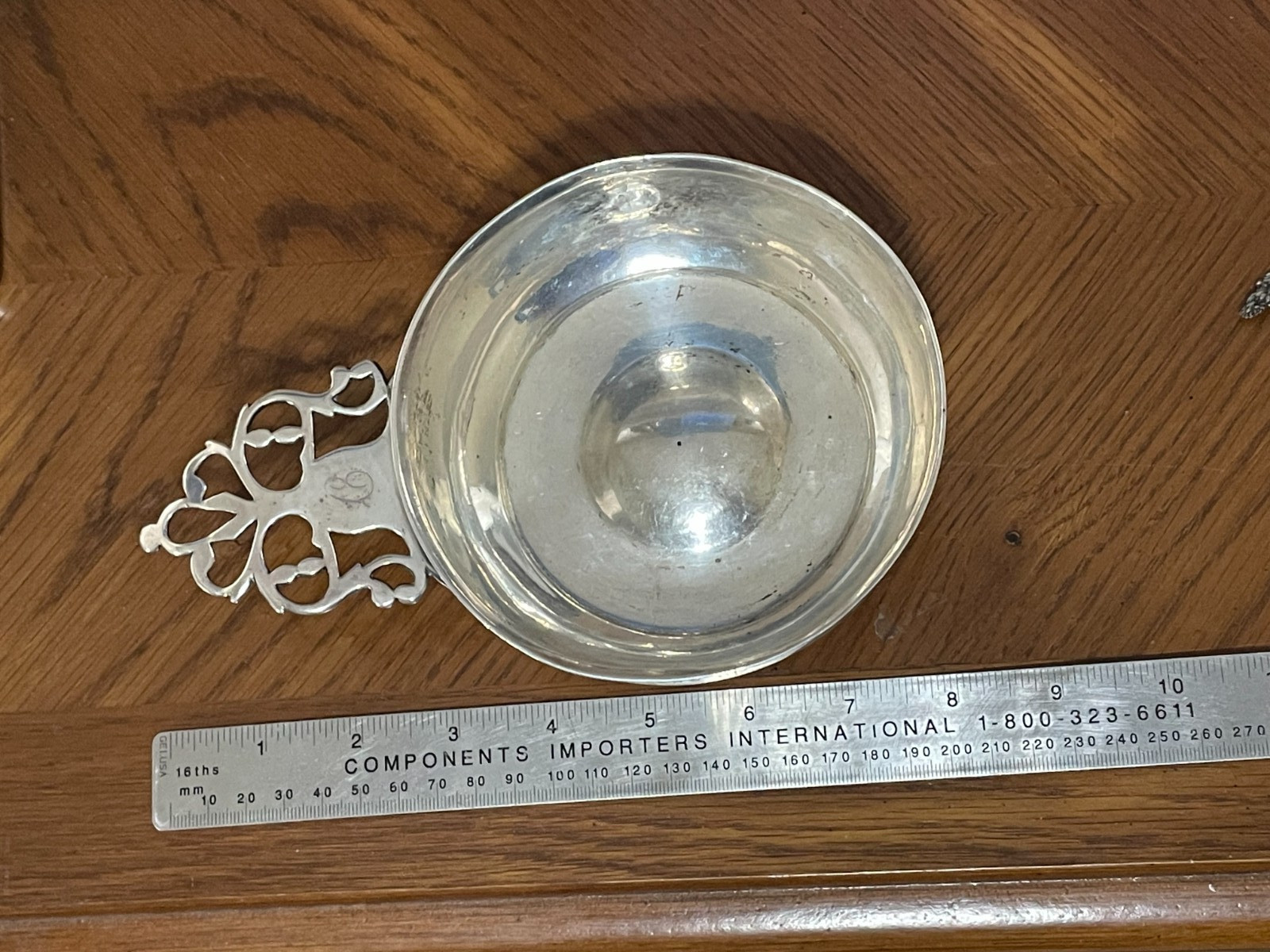 PORRINGER COIN SILVER American   203 g