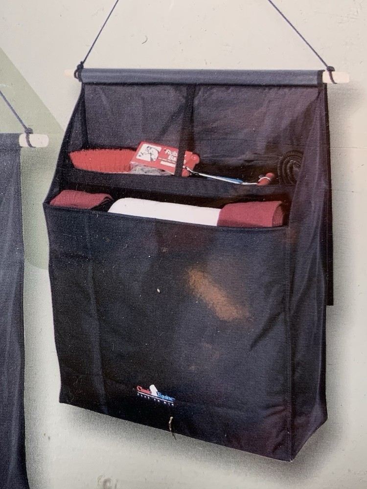 Classic Equine Stall Front Bag Black