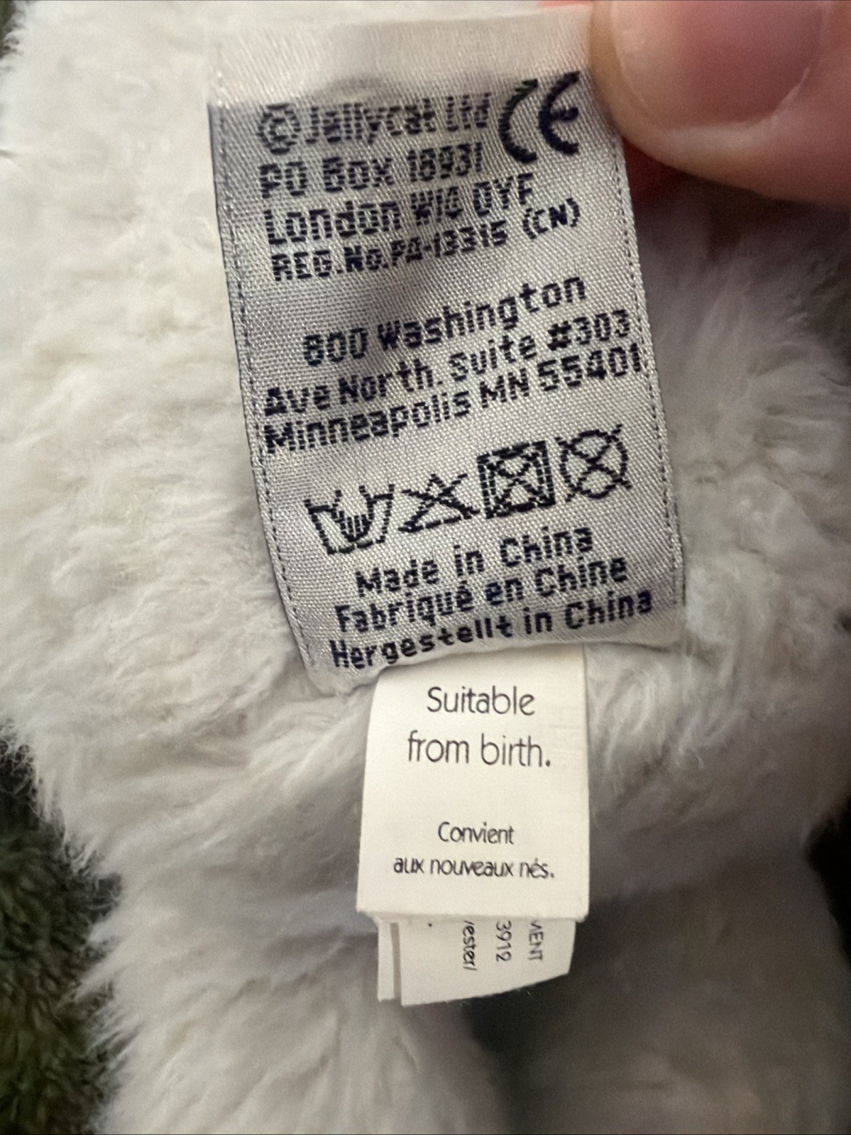 JELLYCAT ~ medium birch bunny AND huge bartholomew bear