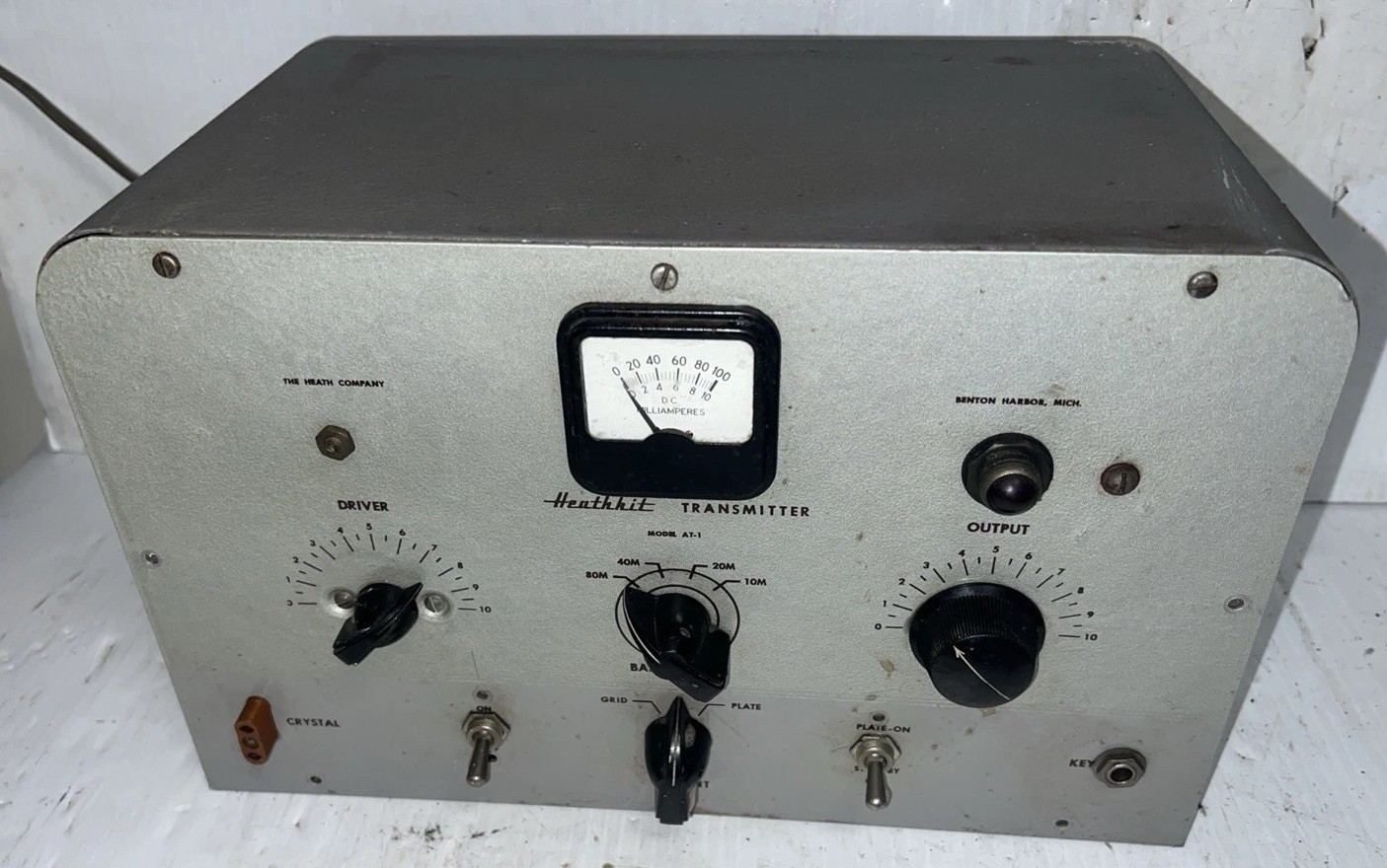 Heathkit AT-1 Transmitter Turns on Please Read