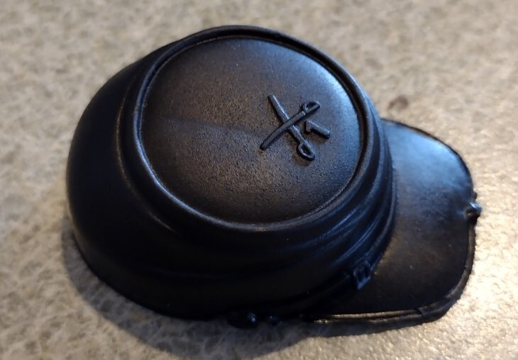 1960's-70's Auth/Org Marx Johnny West General Custer Maddox Garrison Cap Hat