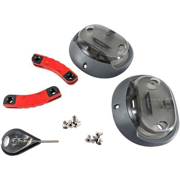 Pod Active Motocross Knee Support Hinge Conversion Kit KX 3.0 Black