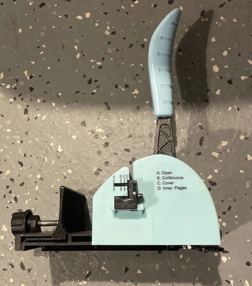 Zutter Innovative Products Turquoise Blue Bind-It-All Binding Machine