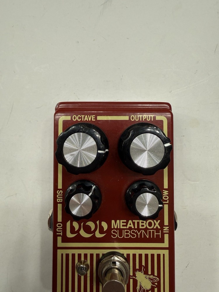 DOD Digitech Meatbox Sub Synth Meat Box Reissue Guitar Effect Pedal