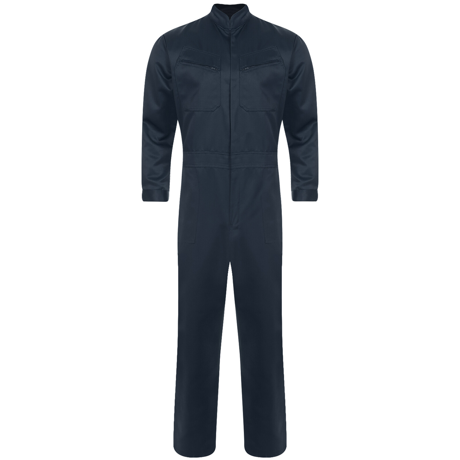 US Men's Cotton Work Coveralls Long Sleeve Dustproof Multiple Pockets Romper