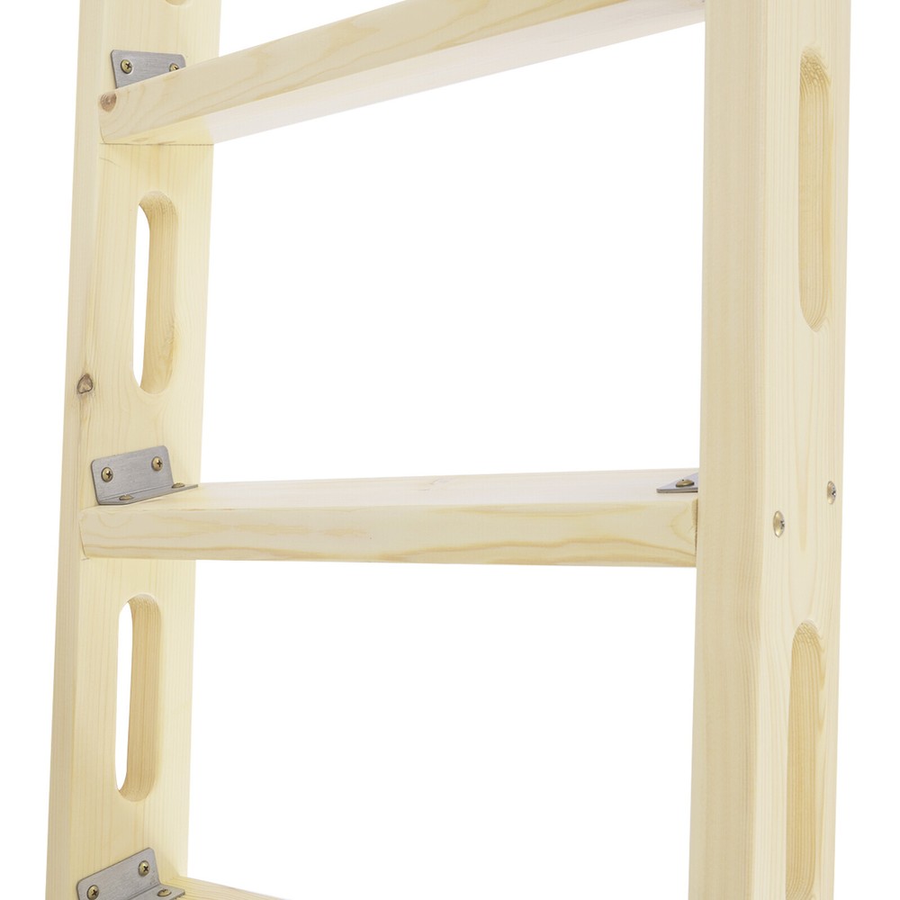 5 Steps Solid Wood Bunk Bed Ladder for Safe, Space-Saving Climbing