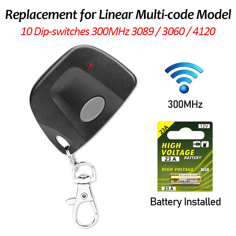 10 Digit Pin EZ Code Digi-Code 5010 MultiCode 308911 Gates Garage Remote Control