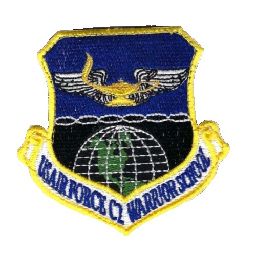 PATCH  USAF C2 WARRIOR SCHOOL SHIELD  EGLIN AFB              B9-13