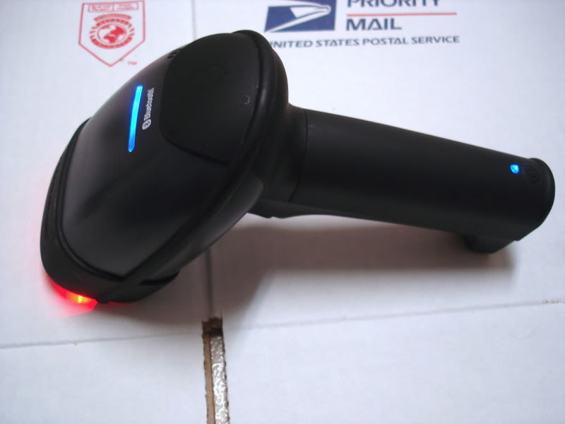 2x Metrologic MS1633 Wireless Bluetooth 2D Scanner USB SET +3 Battery +CodeXML