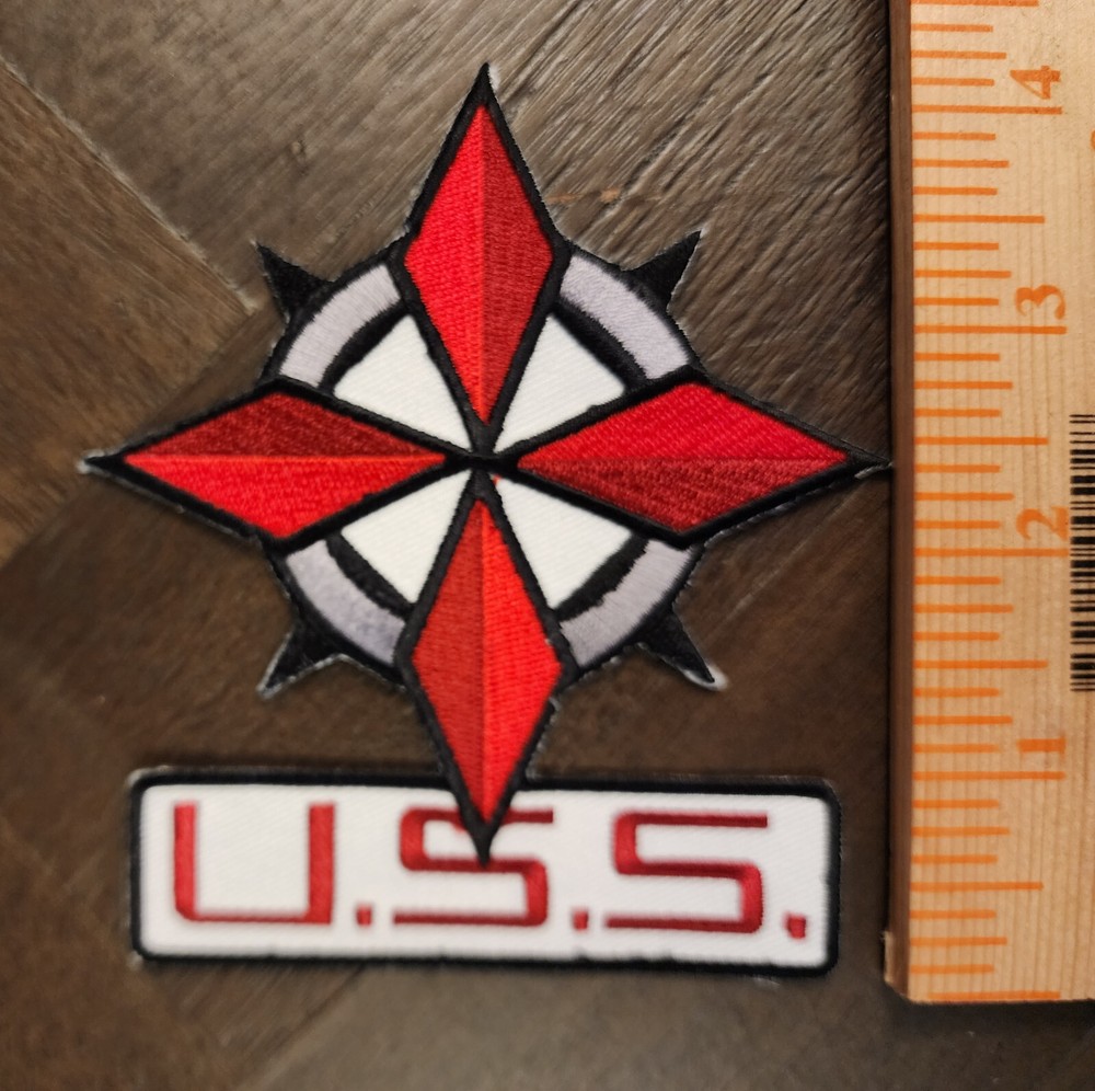 Iron On Embroidered Patch featuring Umbrella Security Service