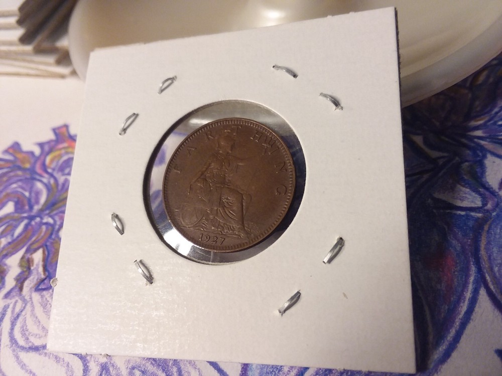 1927 British Farthing - George V