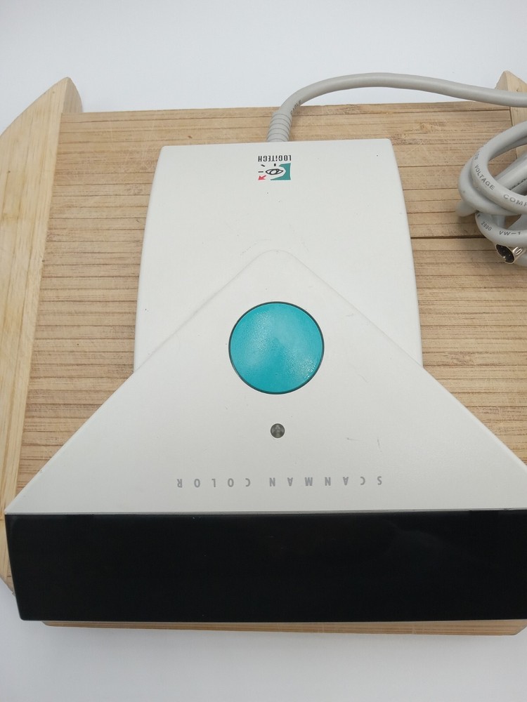 VTG Logitech Scan Man Color Scanner Untested.