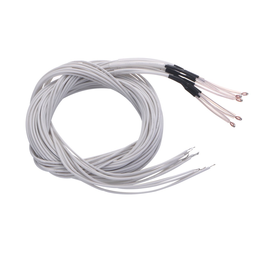 5 Pcs Probe Thermometer Digital Temperature Sensor for Printer Ntc Thermistor