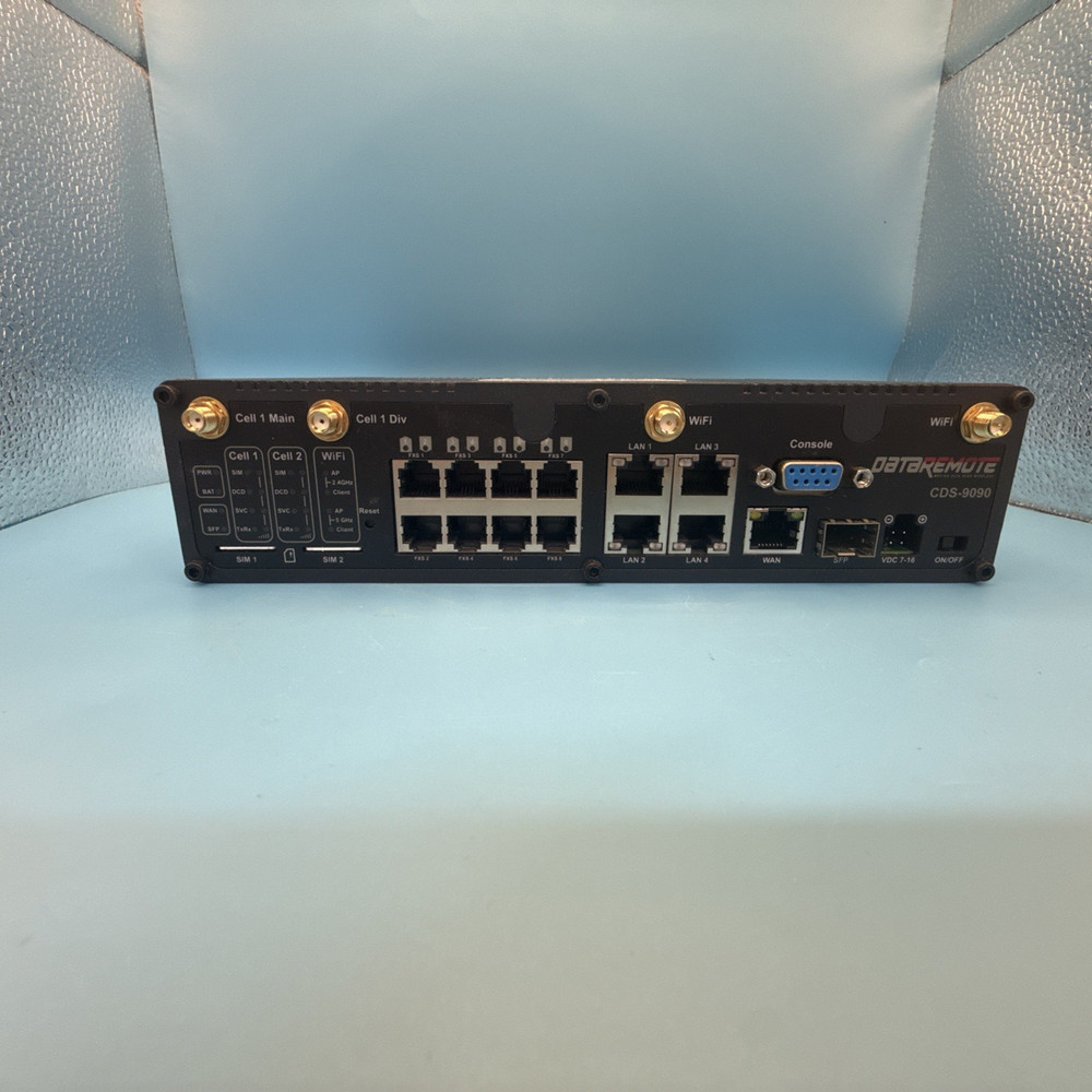 DATAREMOTE CDS-9090 LTE Cellular Router POTS Replacement Gateway