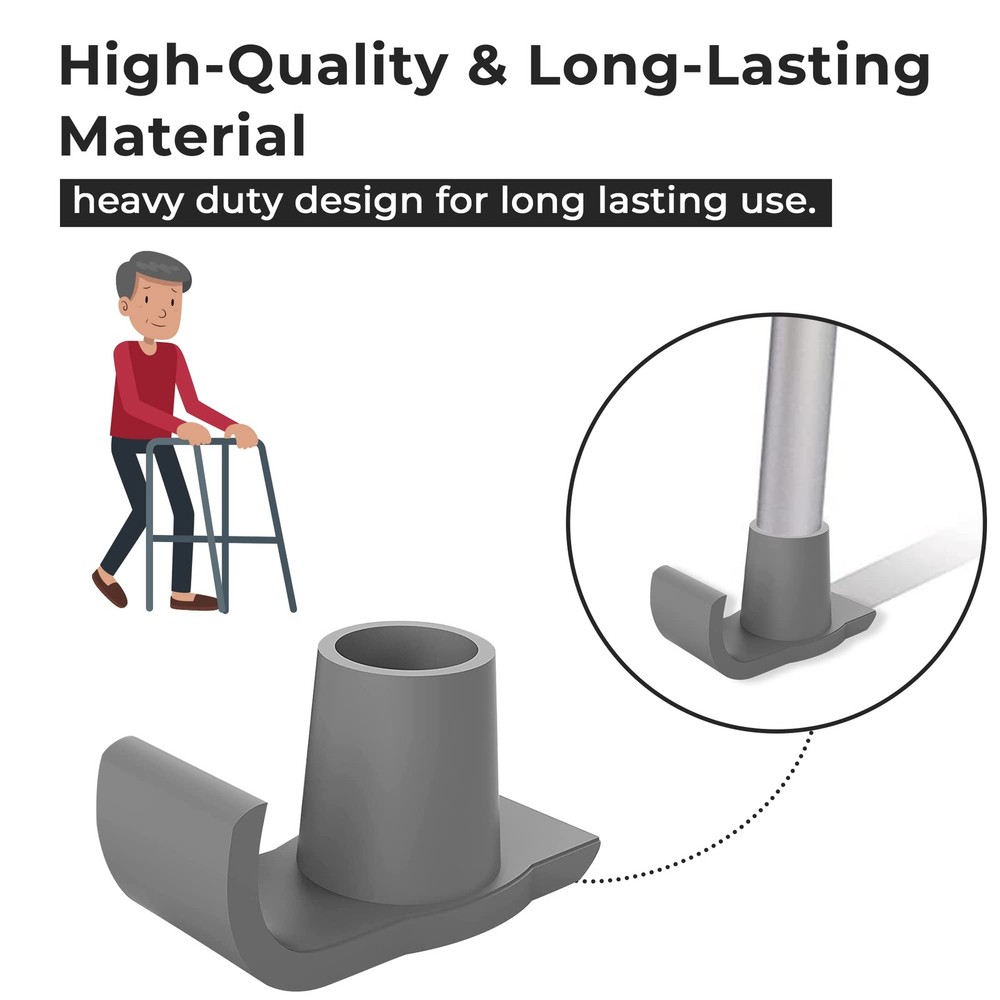 Walker ski Glides 2 Pack, Glide Ski Heavy Duty, Accessories...