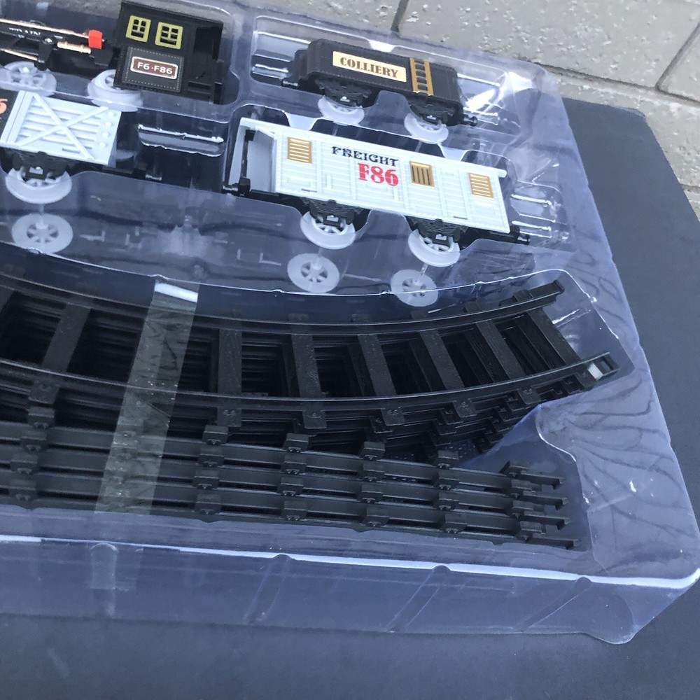 Fenfa Steam Train Deluxe Train Set Open Box