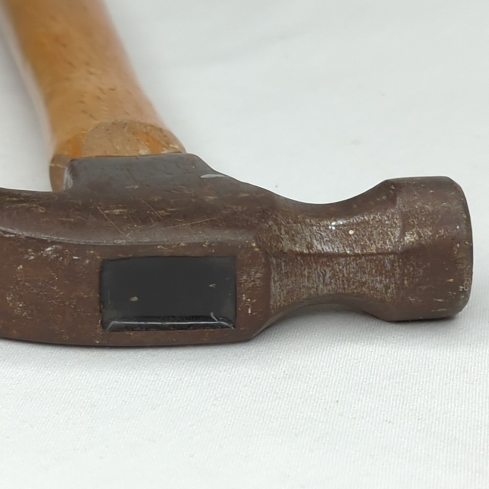 Vintage Hooked Claw Hammer with Wood Handle