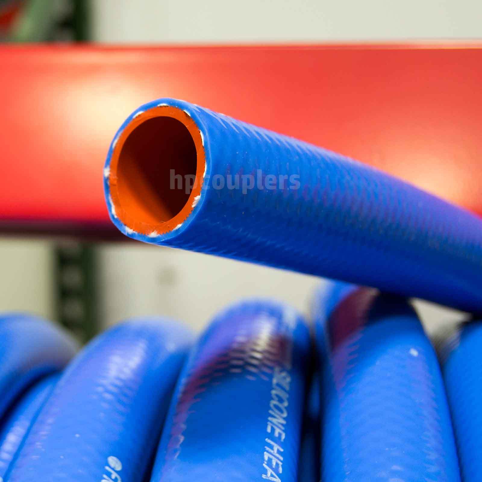 FlexFab 5526-100, 1" x 1ft, Blue Silicone Heater Hose High Temp Coolant Hose