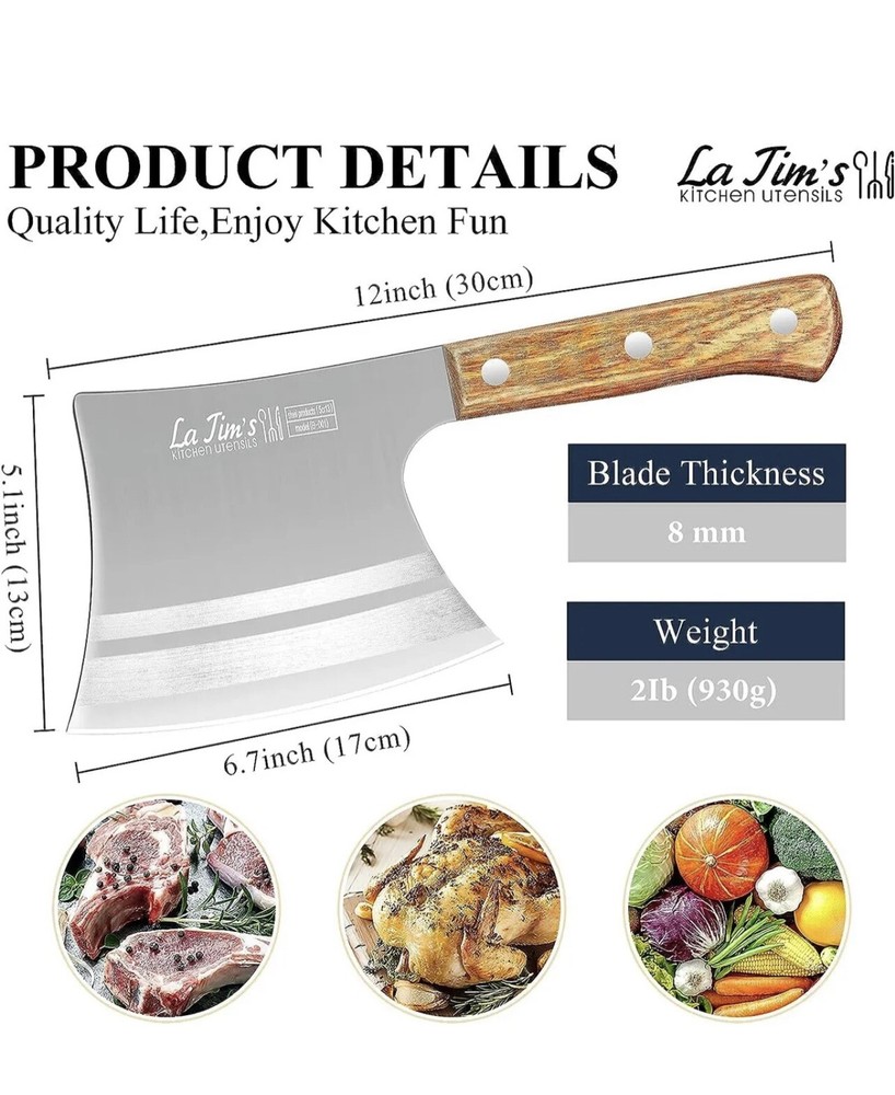 LA TIM'S ~ Meat Cleaver