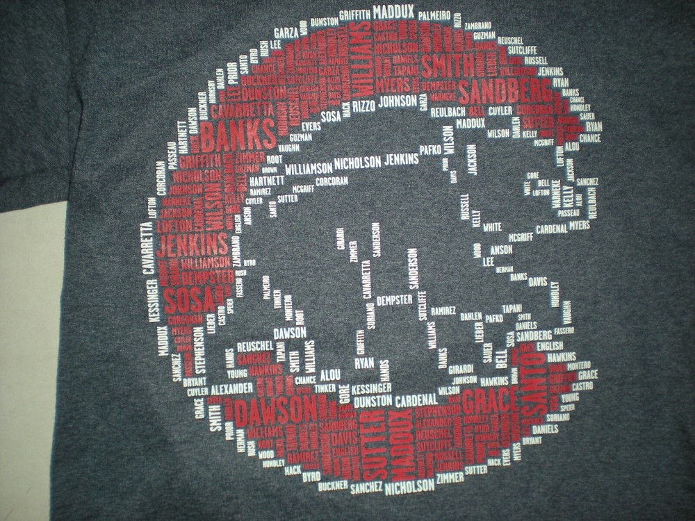 CUBS all time greats shirt