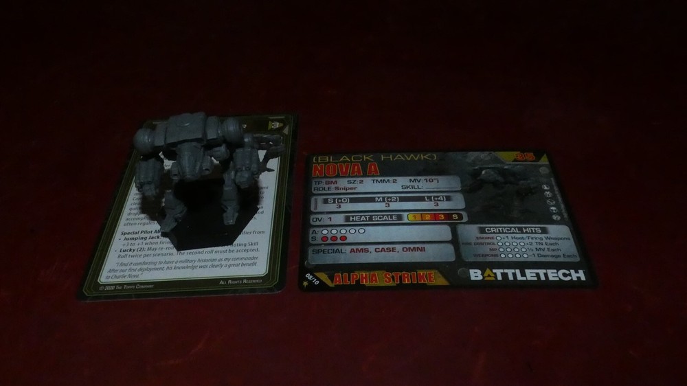BattleTech: Mech: Nova (Black Hawk)