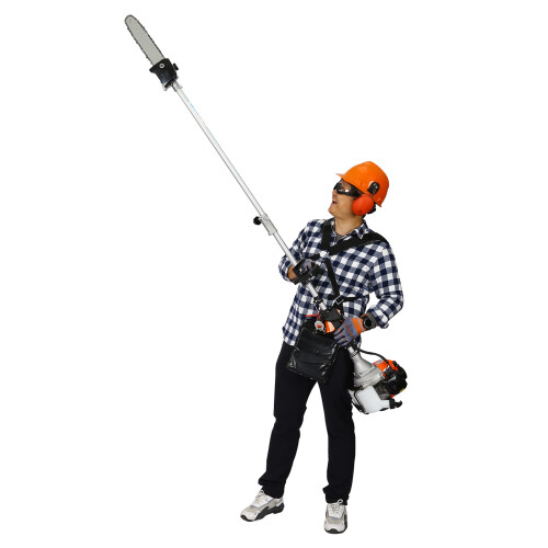 4 in 1 56cc 2-Cycle Multi Function Tool Gas Pole Saw Cutter String Grass Trimmer