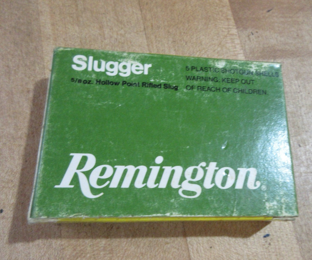 Empty Shotshell  Ammo Box Remington 20  Ga Slugger 5 Round size (ll) (1)