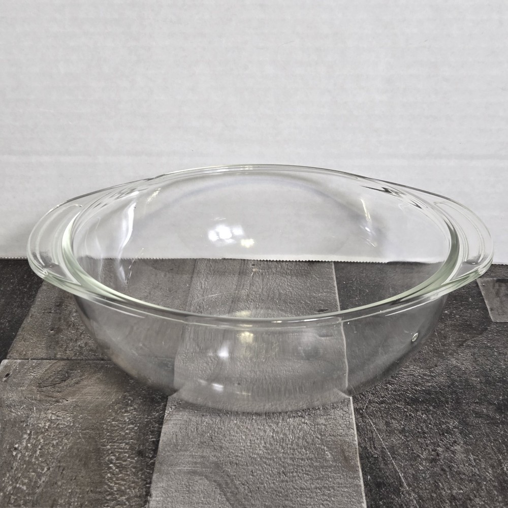 Wm. Rogers & Son Spring Flower Silverplate Serving Dish #2062 & 1.5 Qt Pyrex