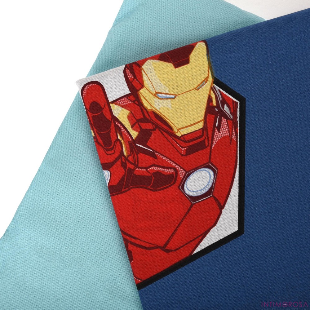 Avengers Comic Book Single Bed Pillowcase + Corner Bottom + Sheet...