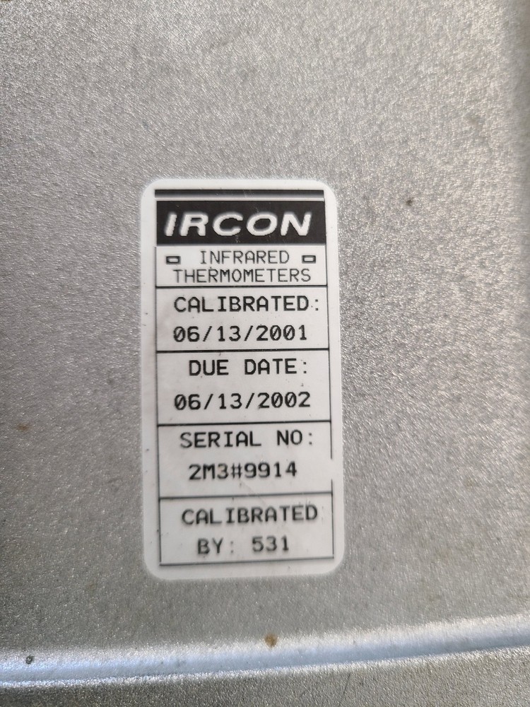 IRCON Modline 3 Infrared pyrometer model 37-99C99