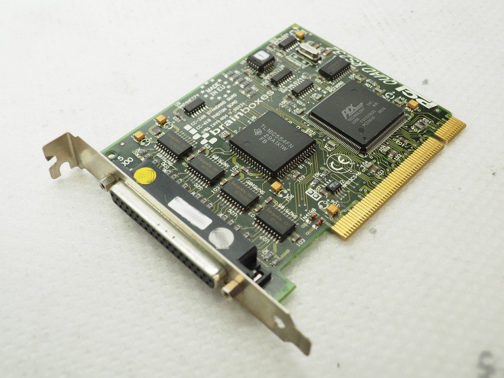 BRAINBOXES CC-268 CC-618 PCI Quad RS232 Board