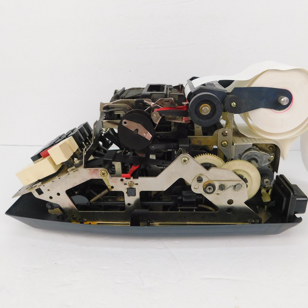 Vtg Commodore 207CB Electronic Business Adding Machine W/ Extra Rolls Tested