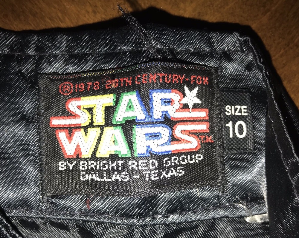 Star Wars 1978 DARTH VADER LIVES Jacket great shape