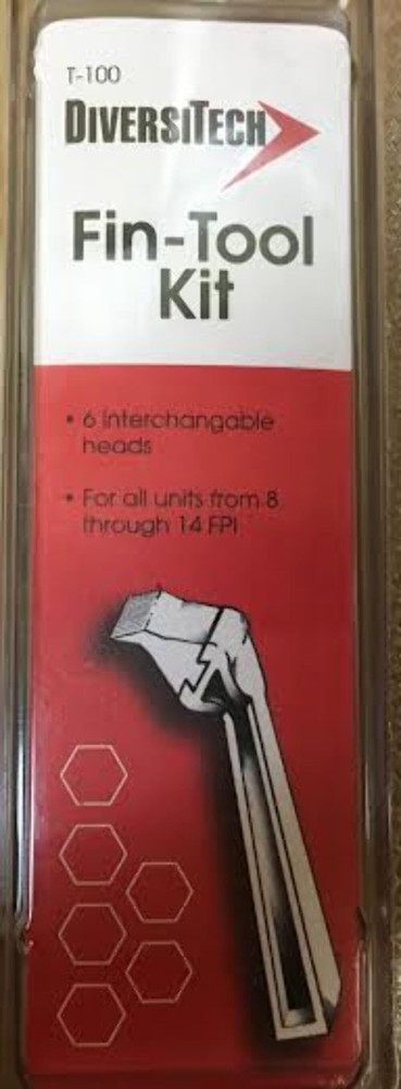DIVERSITECH T-100 6 HEAD INTERCHANGABLE FIN-TOOL KIT (179016)