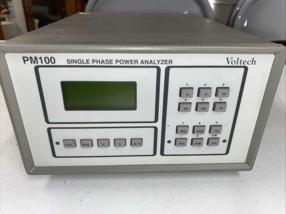 Voltech PM100 Single Phase Power Analyzer
