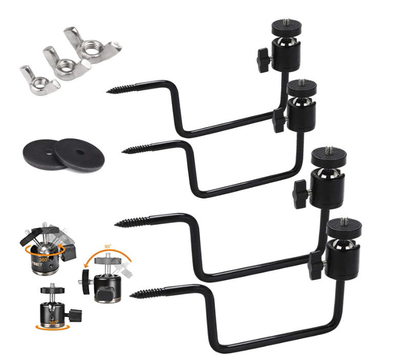 Trail Camera Mount Game Camera Mount Trail Camera Mounts Screw in Tree 4 Pieces
