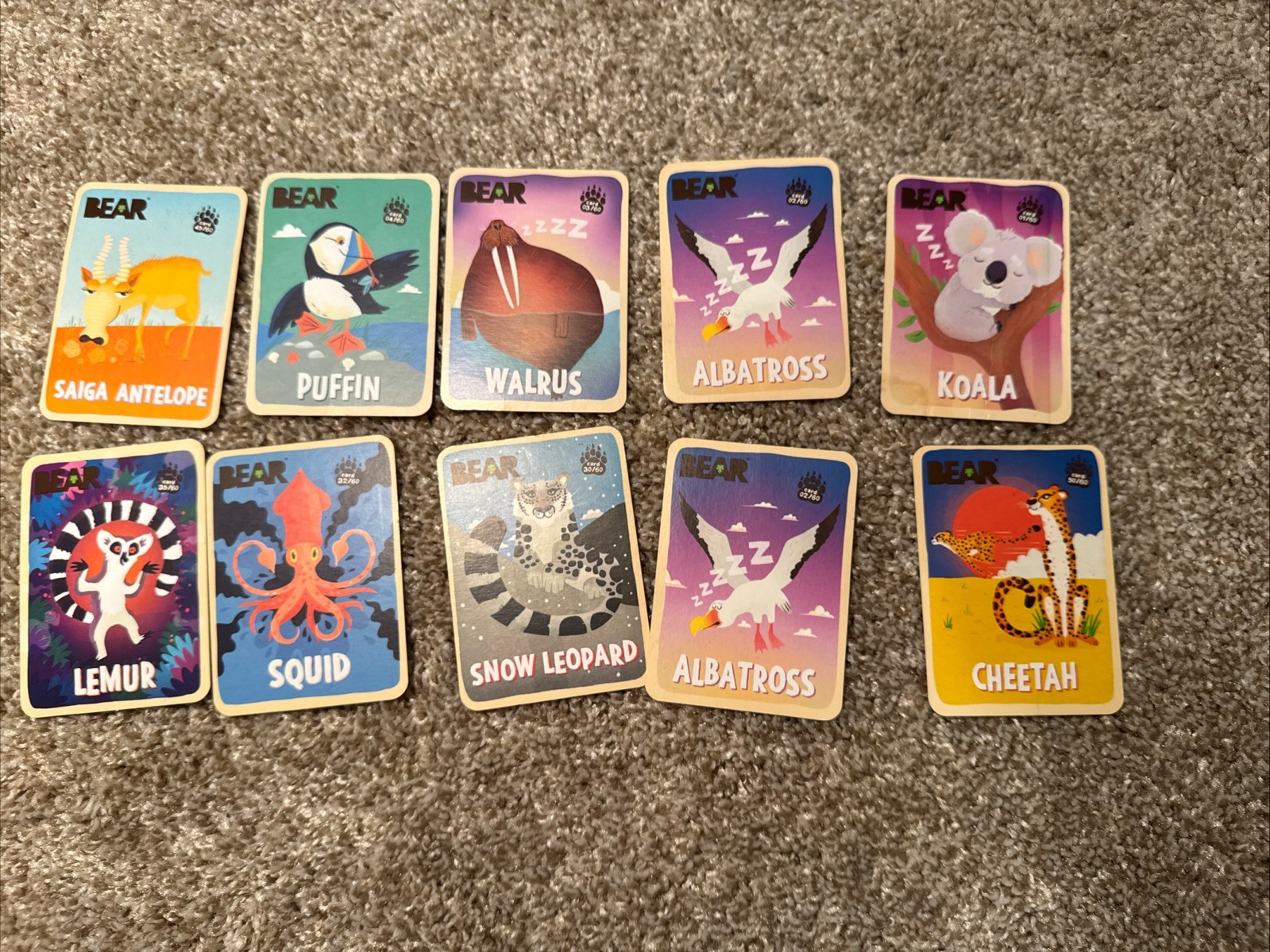 Bear Greatest Games And Fruit Snacks Trading Cards Lot Of 97