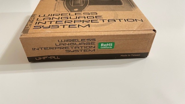 OKAYO Wireless Language Interpretation System EJ-7R Receiver – NEW