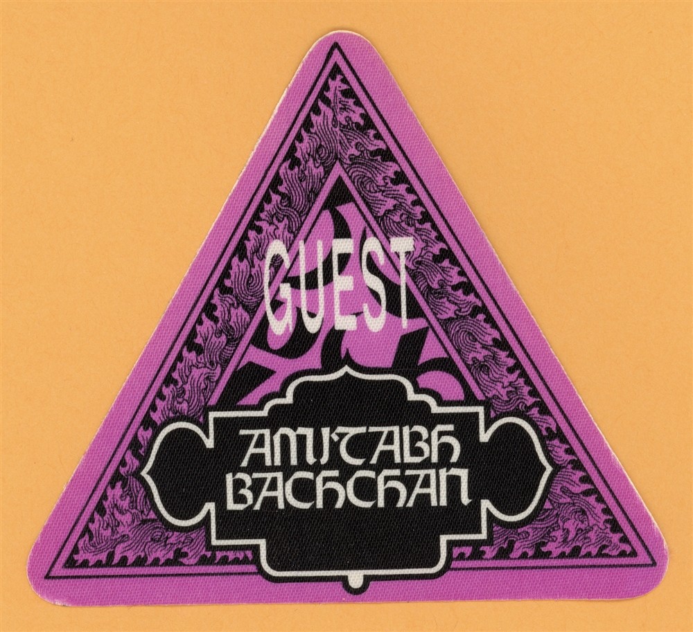 Amitabh Bachchan Concert Tour GUEST Backstage Pass